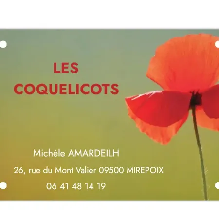 Gentil Coquelicot Privatunterkunft *